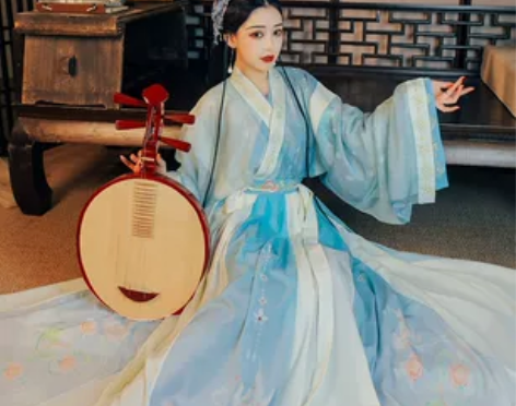 靓写枫桦正品原创汉服女晋制汉服交领齐腰襦裙...