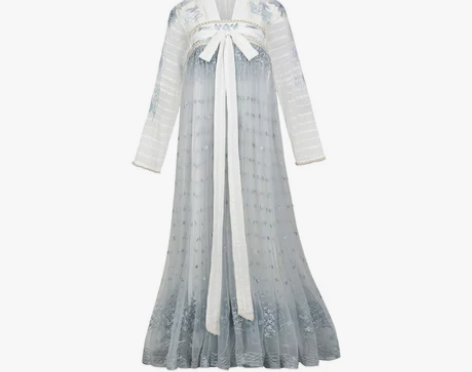 【礼遇价】都城南庄汉服暮流萤齐胸大摆襦裙飘...