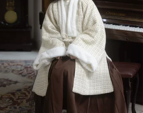 柒邑汉服女原创明制改良汉元素【暖阳】中国风...