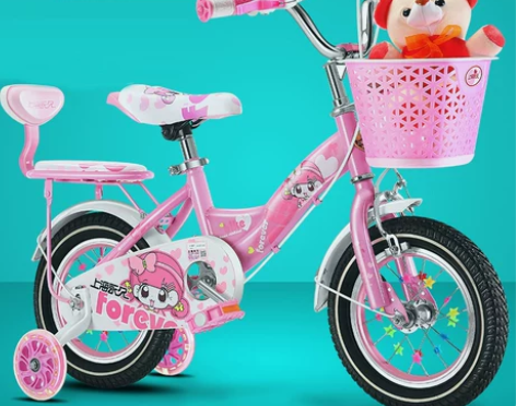 永久儿童自行车女孩中大童3-4-6-7-1...