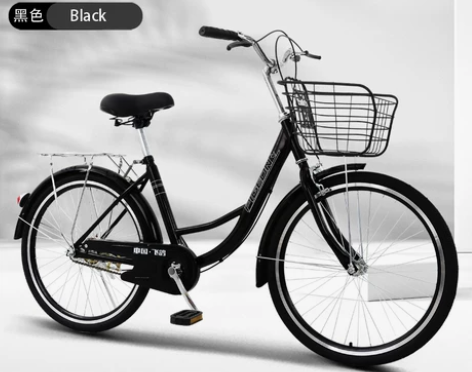 飞鸽自行车男女式实心胎成人24寸26寸轻便...