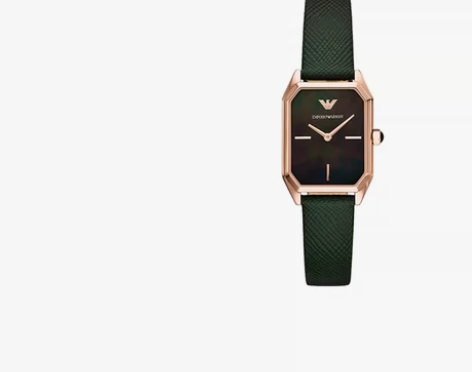 【官方】Armani阿玛尼小方表 时尚复古...