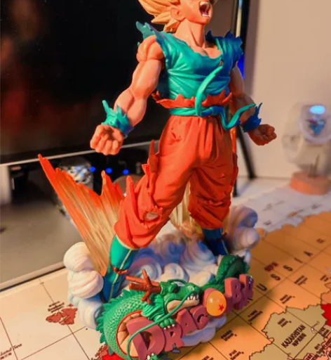 七龙珠 孙悟空 超级赛亚人 感兴趣的话点“...