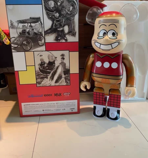 老夫子 积木熊 全新 双盒未拆 咖盒彩盒都...