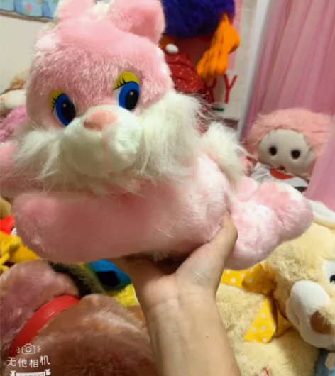 清仓!包子脸蛋!粉糯。手感很好!怀旧老料兔...