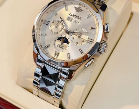 2022年新款正品瑞士欧品客品牌男士手表男...