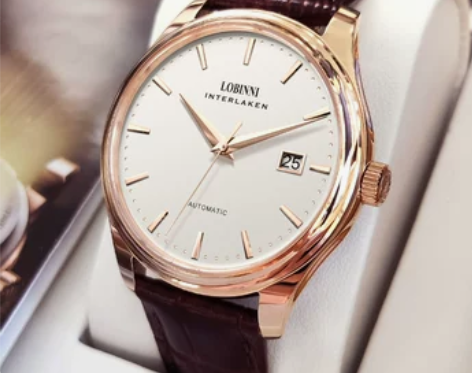 lobinni罗宾尼正品手表男士超薄全自动...