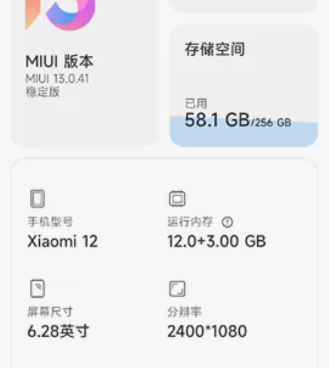 99新MIUI/小米 小米手机 12 原野...
