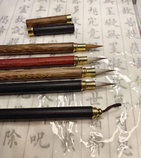蝇头小楷兼毫狼毫毛笔书法专业级抄经描红瘦金...