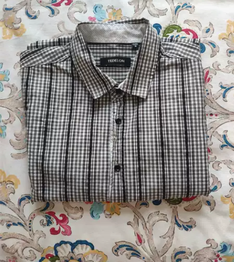 正品太子龙男士纯棉衬衫简约 基本全新，具体...