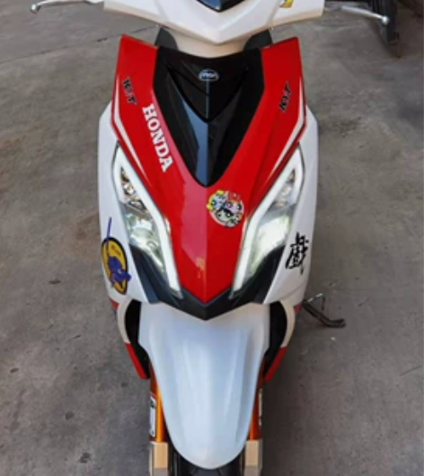 绝版车型新大洲本田D1,改装中置1000W...
