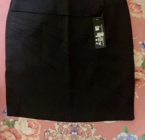 包臀裙 职业裙 半身裙女 颜色:纯...