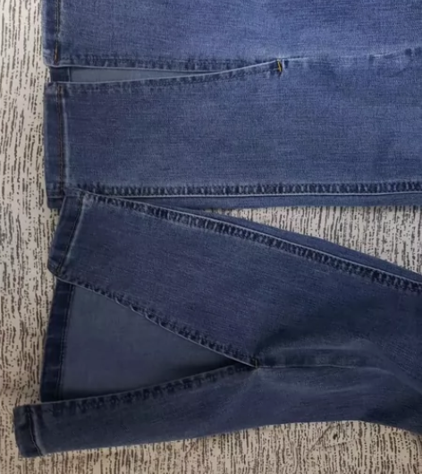 开叉牛仔裤女 M码 仅试穿 感兴趣的话点“...
