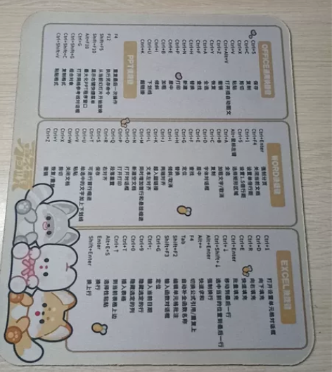 刚入手的一个鼠标垫，用过大概半个月 随便定...