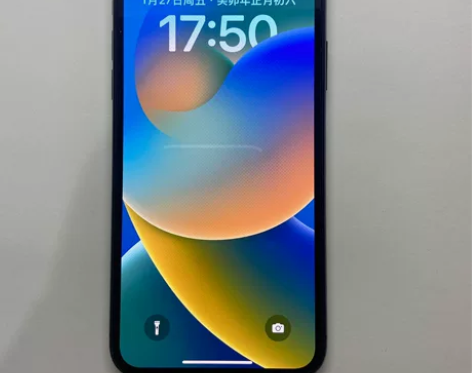 女生自用 iPhone X 64G 黑色 ...