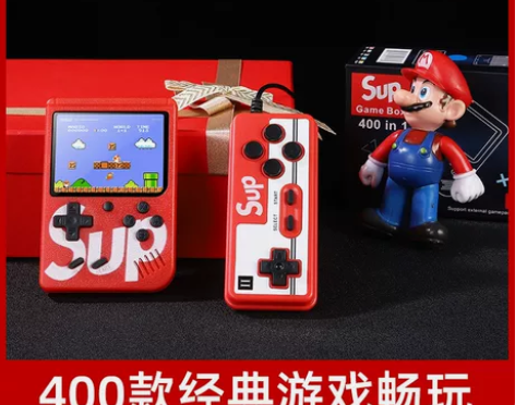 新款sup掌上复古游戏机老式童年怀旧超级p...