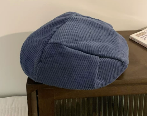 贝雷帽 蓝色 全新 包装都没拆不讲价哦