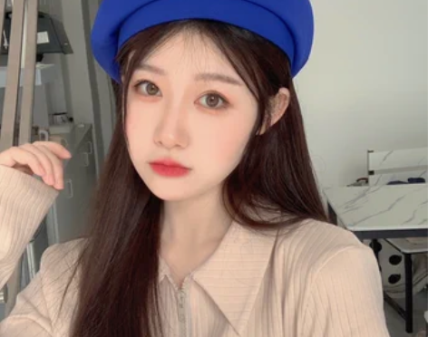 日系复古卡通贝雷帽女春夏薄款韩系时尚气质网...
