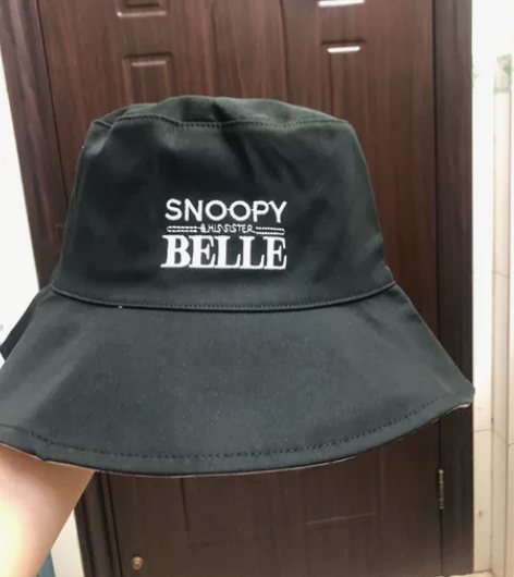 南风直播间史努比渔夫帽，黑色，全新带吊牌，...