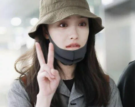 倪妮明星同款渔夫帽女春季薄款ins日系盆帽...