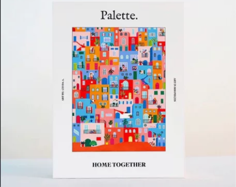 Palette调色板拼图，一起回家，800...