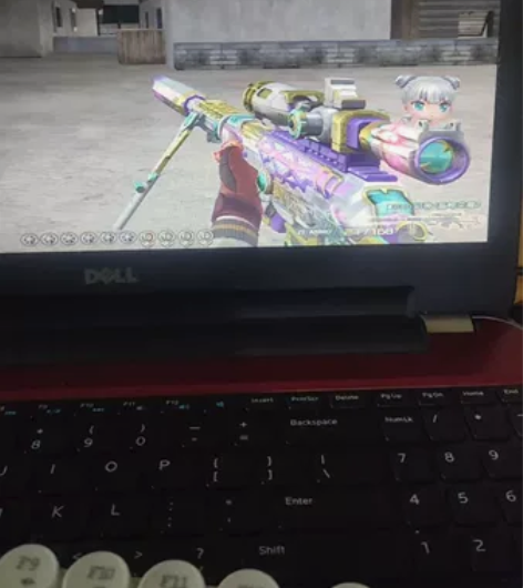 戴尔5521笔记本 可以勉强打cf  i3...