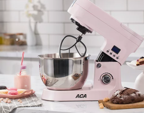 ACA和面机商用厨师机家用小型搅拌揉面机全...