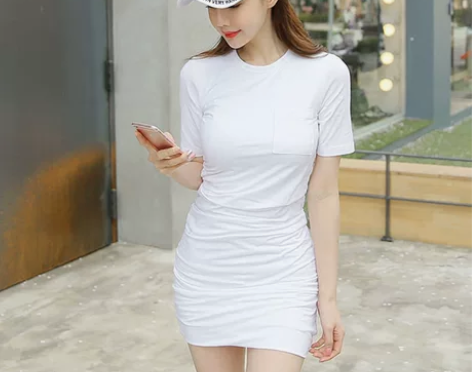 性感连衣裙女夏2017新款显瘦紧身裙子气质...