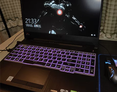 华硕飞行堡垒8 FX506游戏本电脑 处理...