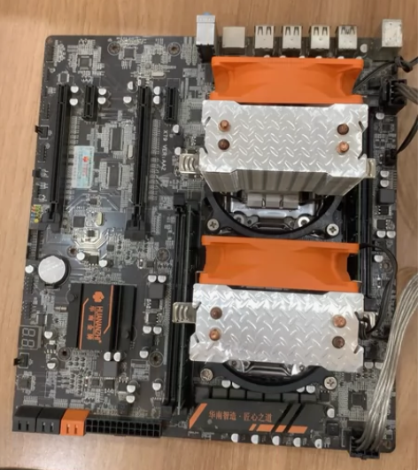 华南x79 VER:AA2双路主板，267...