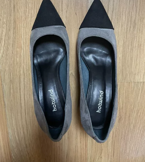 热风单鞋，同勤，9.5新 正常码，脚胖不要...