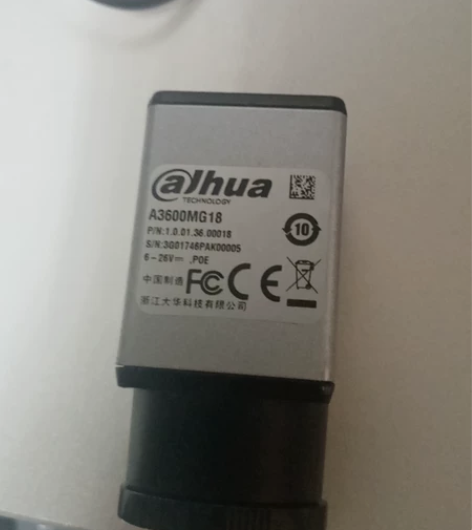 大华相机600万像素，型号A3600MG1...
