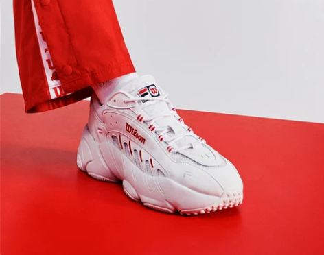 FILA x Wilson 斐乐情侣老爹鞋...