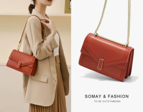 Somay包包2022新款冬季女单肩斜挎包...