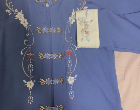 兰若庭汉服 立领金鱼扣 超级好看 并且里面...