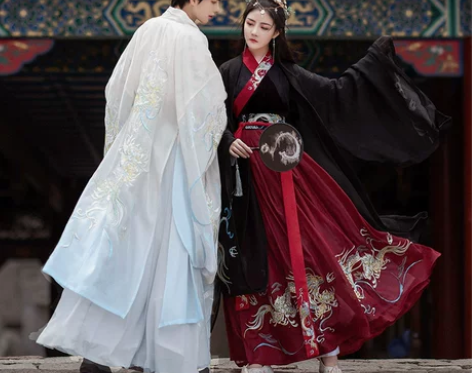 【告白价】如梦霓裳辰龙生肖汉服女重工刺绣花...