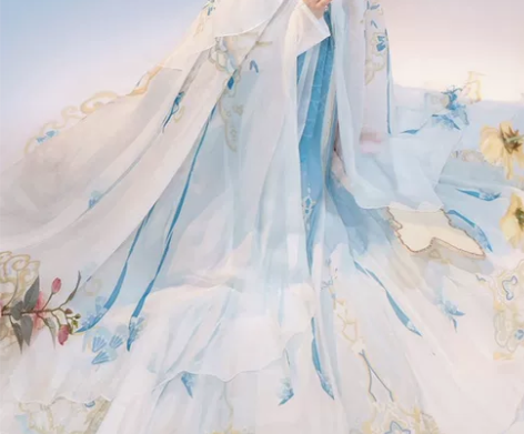 妃亦坊原创汉服【风涟】唐制齐胸襦裙披风斗篷...