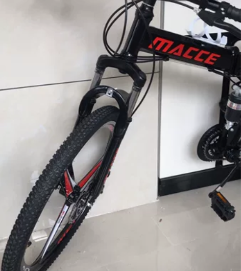 全新麦希折叠自行车24寸，买给小朋友的太大...