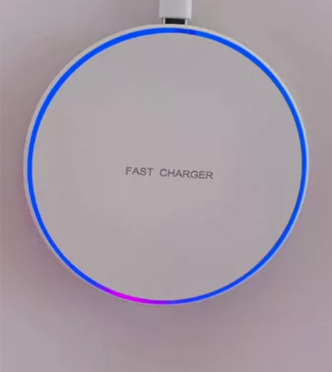 台面无线充电器带数据线华为小米等桌面夜间手...