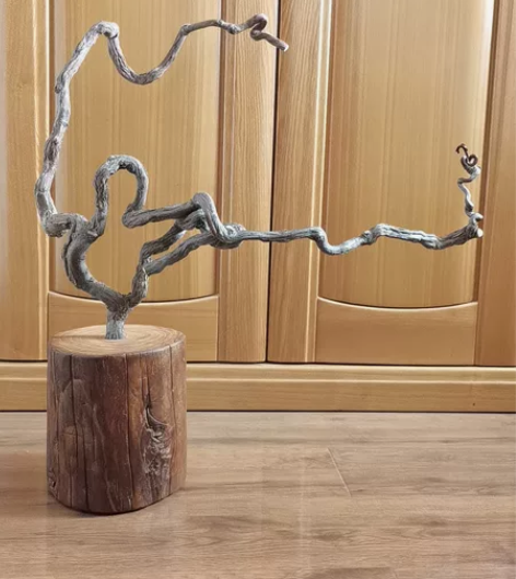 龙枣木树枝,鹦鹉 鸟 站杆 插花,毛笔架,...