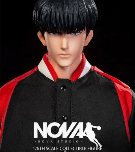 nova灌篮高手可动1/6兵人流川枫平静头...