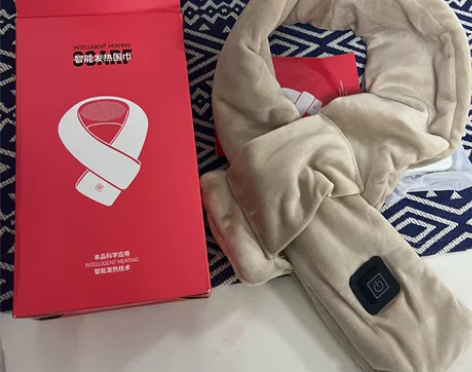 全新 智能加热围巾 卡其色 oidire旗...