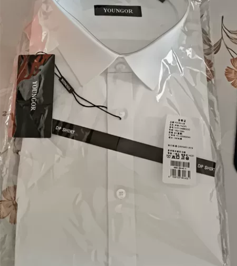 全新，未用过，单位发的雅戈尔男士衬衫，短袖...