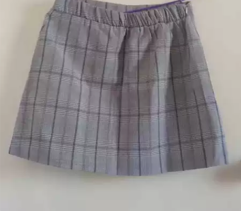 学生裙 半格短裙,实体店购入,质量很好,L...