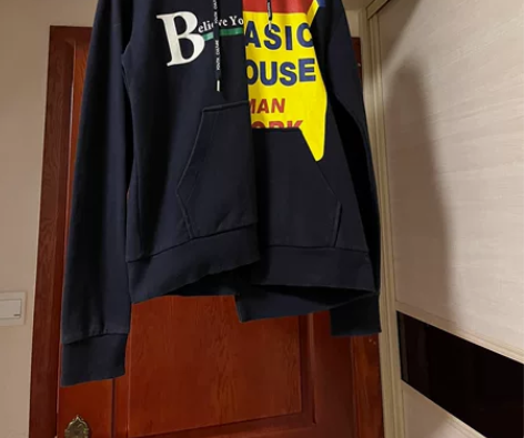 男士 棉质套头卫衣 170码 basic ...