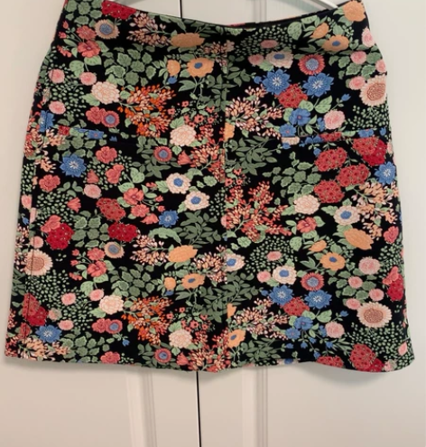 ZARA印花A字裙，热带风情，海边度假风 ...