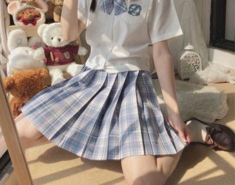 安可工作室原创 星辰一栗 JK制服正统百褶...