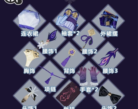 三町目 原神cos服 璃月七星刻晴游戏套装...