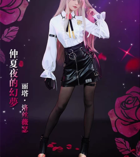 初兽猫崩坏3夏日丽塔cos服装女cospl...