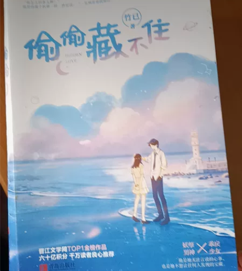 竹已畅销青春文学，言情小说《偷偷藏不住》全...